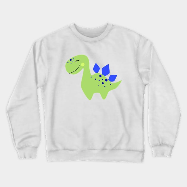 Green baby Boy Dinosaur Crewneck Sweatshirt by KOTOdesign